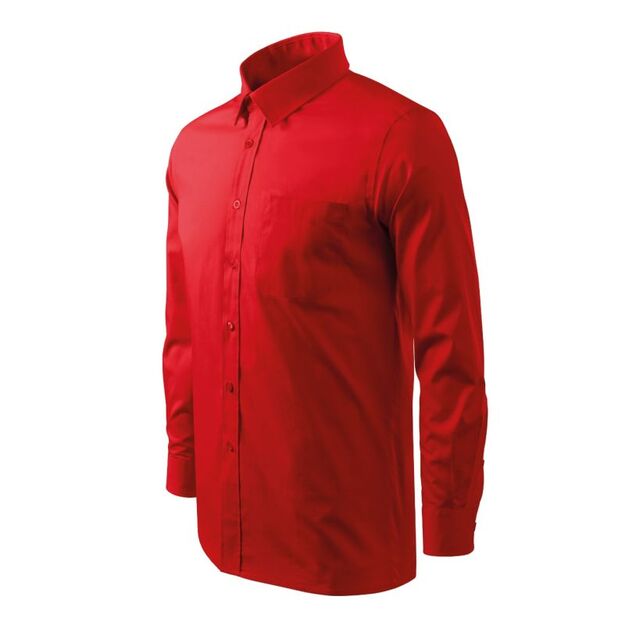Malfini Style Shirt LS M MLI-20907 red