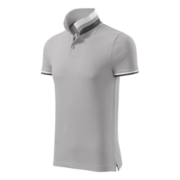 Malfini Collar Up W MLI-256A4 Silver Gray Polo Shirt