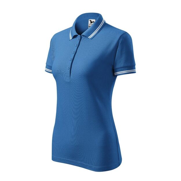 Adler Urban W MLI-22014 azure polo shirt