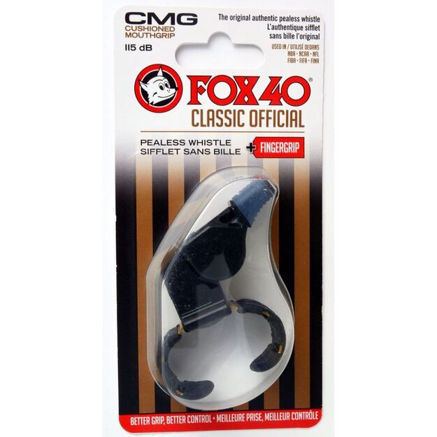 FOX 40 Classic Official Fingergrip whistle CMG 9609-0008