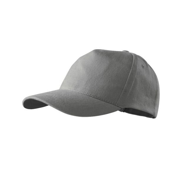 Malfini 5P Cap MLI-30725 Gray