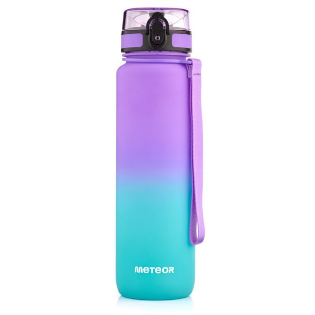 Meteor Bottle 1000 ml 17664 purple/blue