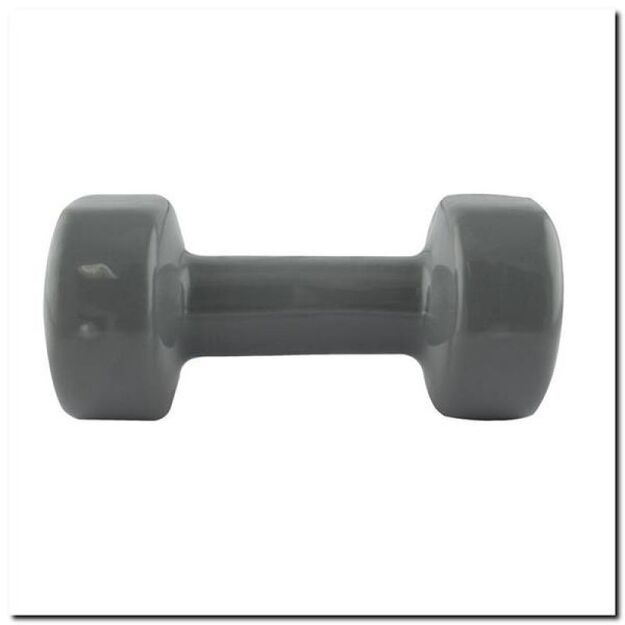 Vinyl-coated cast iron weight HMS 5.0 KG 17023 