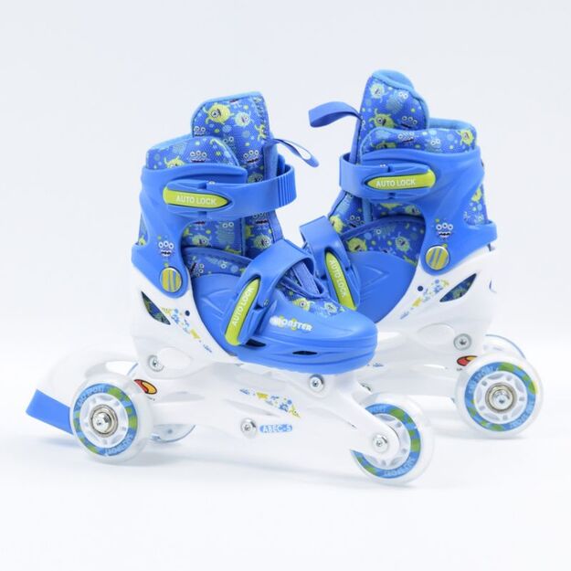 Combo Monster Led roller skates: 2in1 HS-TNK-000010546