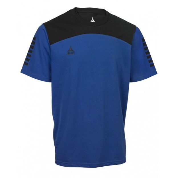 SELECT Oxford T-shirt blue/black blue/black