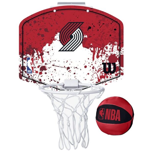 Wilson NBA Team Portland Trailblazers Mini Hoop Basketball Backboard WTBA1302POR