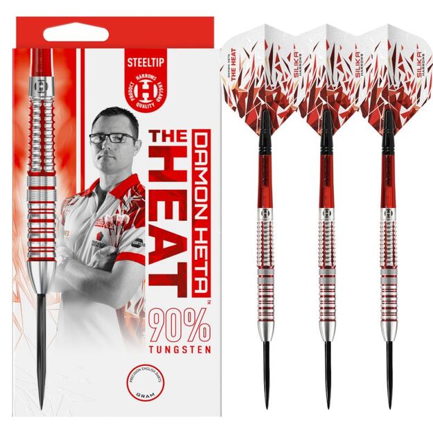 Harrows DAMON HETA 2  The Heat  darts 90% steeltip