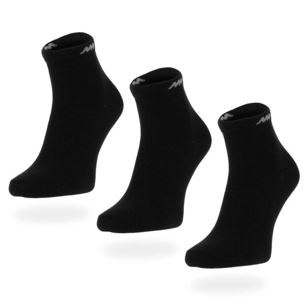 Monotox Basics Ankle Socks Black 3-Pack (MX20005)