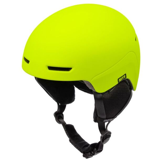 Meteor Avalo S Ski Helmet 53-55 cm Neon Yellow
