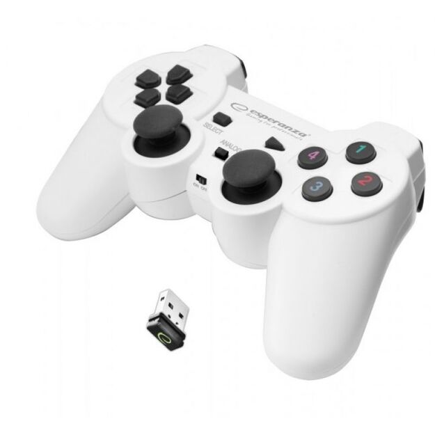 Esperanza GLADIATOR EGG108W Wireless Gamepad (PC, PS3  white)