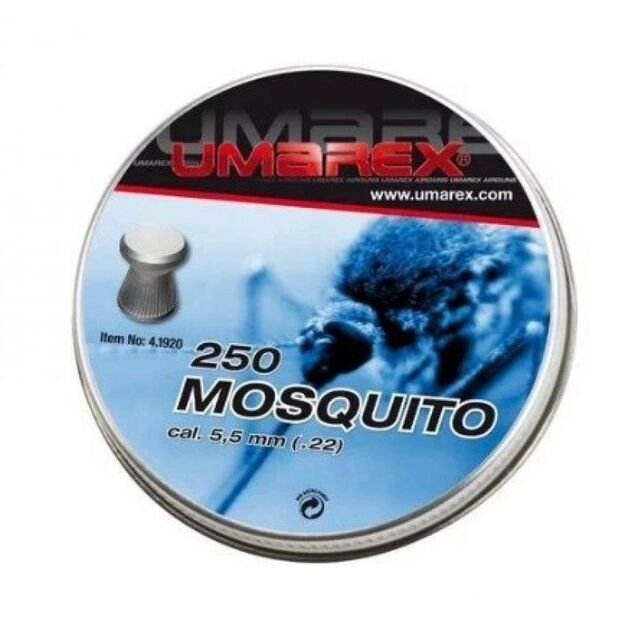UMAREX Mosquito flat pellets 5.5mm 250 pcs (4.1920.1)