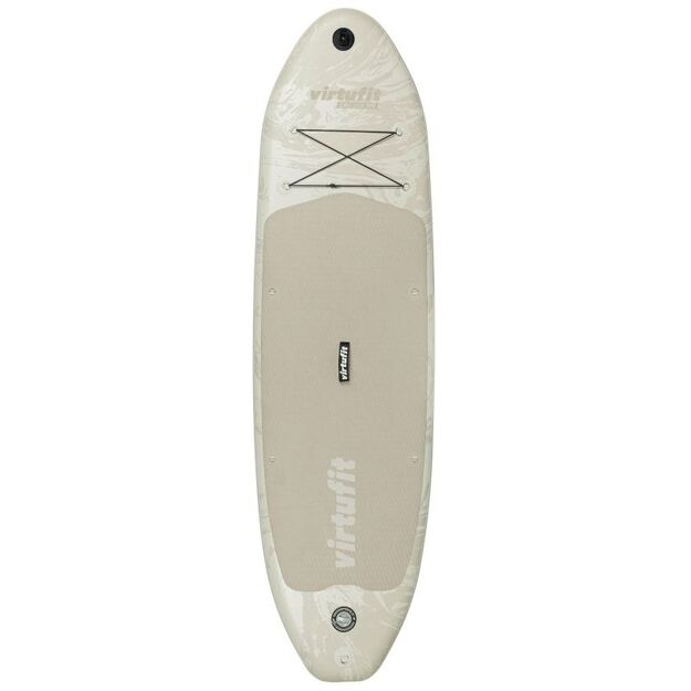 VIRTUFIT SUP BOARD CRUISER 305 - SAND BEIGE - WITH KAYAK SEAT, ACCESSORIES AND STRETCHER BAG