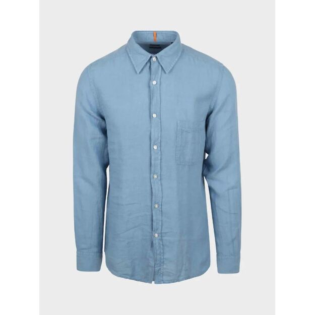 BOSS Relegant_6_M Men\ s Shirt Open Blue (50537381-460)