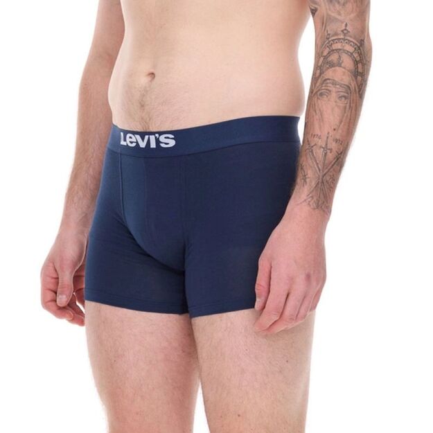 Levi\ s Boxers 3-Pack Men\ s Boxer Briefs Navy Blue Cotton