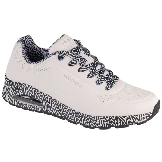 Skechers Uno - Stark Mini Drip 183518-WBK White