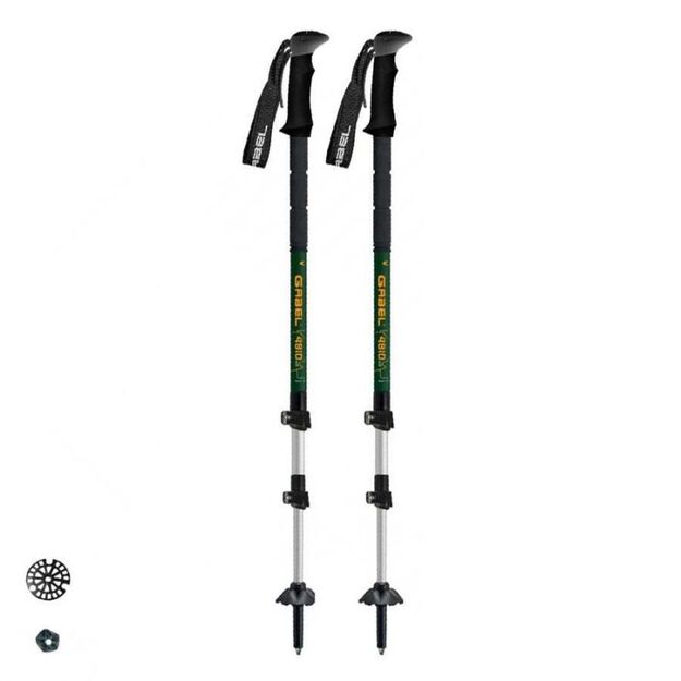 Gabel MONT BLANC Tour Moss poles 7008445100000