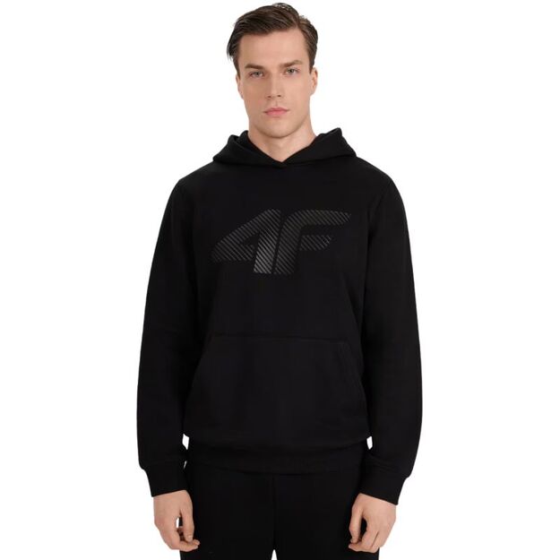 Men\ s sweatshirt 4F M1766 deep black 4FWMM00TSWSM1766 20S