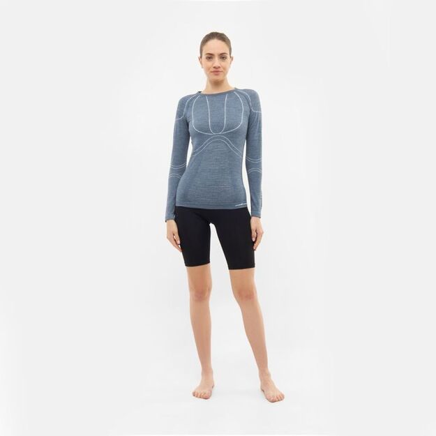 VIKING Lana Pro Longsleeve Merino Women\ s Underwear Size M Gray