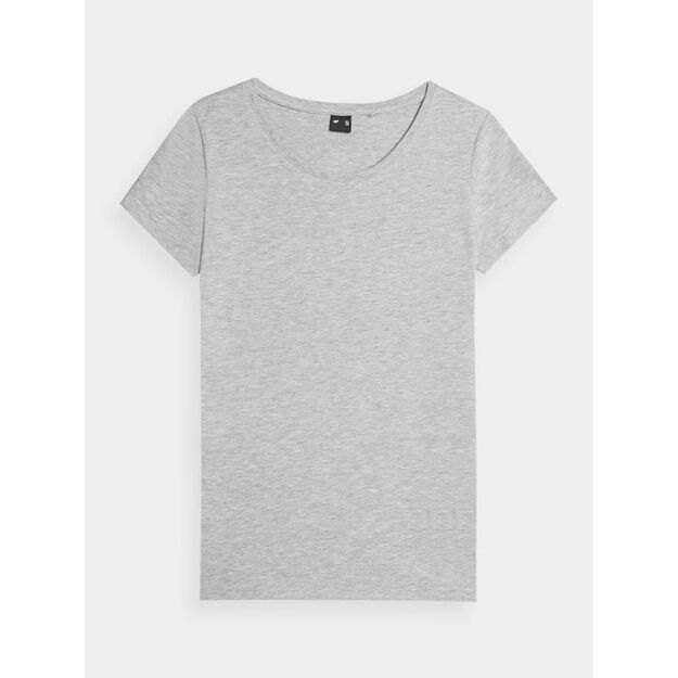 Women\ s regular plain T-shirt 4F 4FMM00TTSHF731-27M