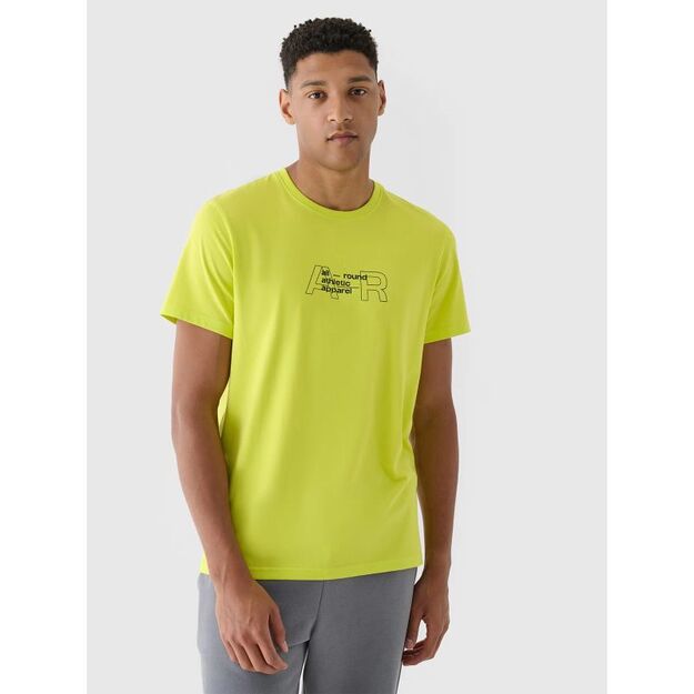 Men\ s regular printed T-shirt 4F 4FRAW24TTSHM2299-45S