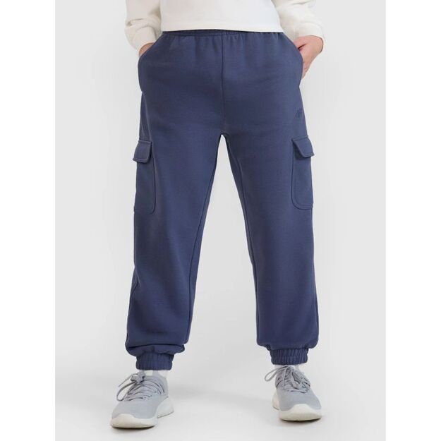Girls\  jogger sweatpants 4F 4FJWSS25TTROF1135-22S