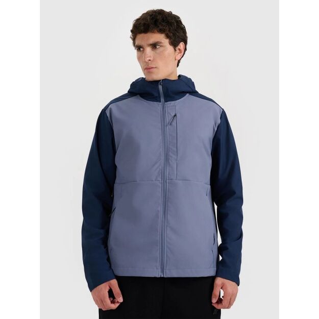 Men\ s windproof softshell jacket NeoDry 8000 4F 4FRSS25TSOFM436-32S