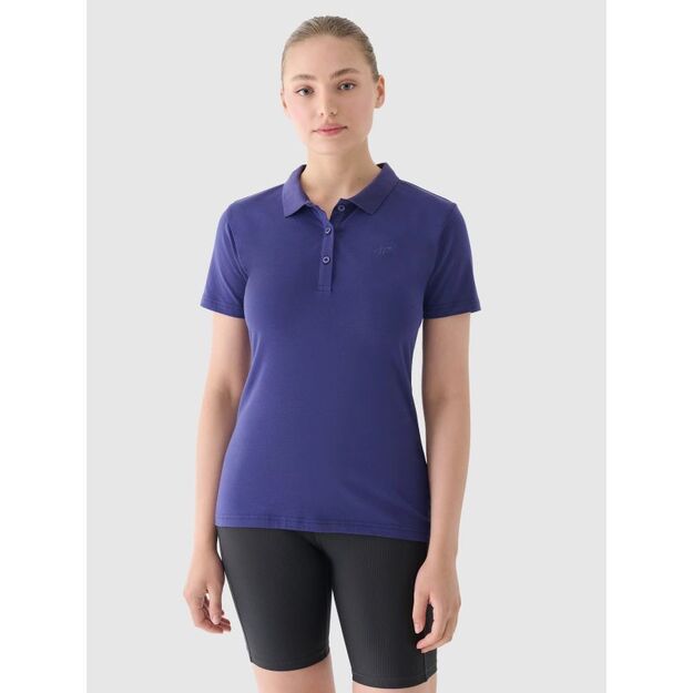 Women\ s slim polo shirt 4F 4FWMM00TPTSF514-031S