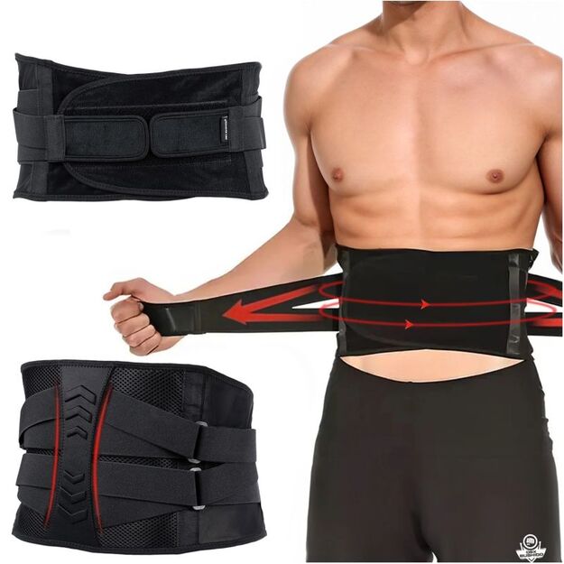 DBX Bushido M elastic lumbar support belt