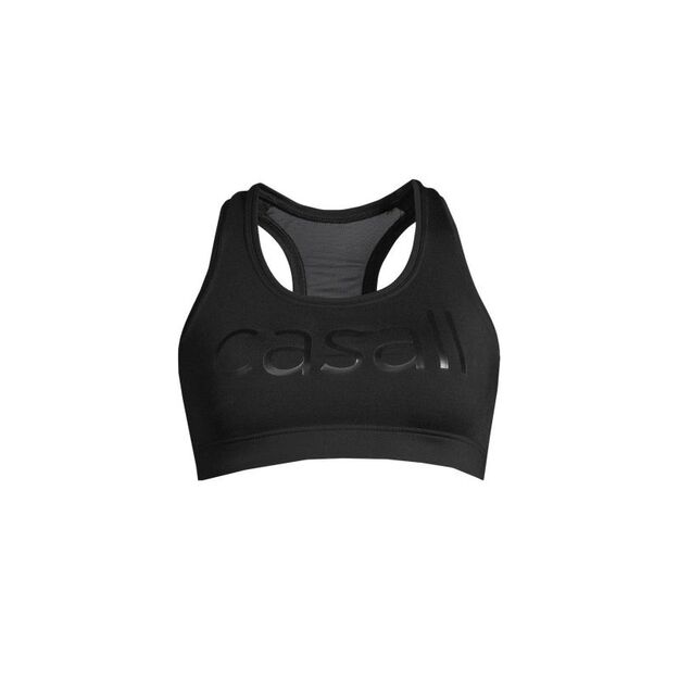 CASALL Iconic wool sports bra black