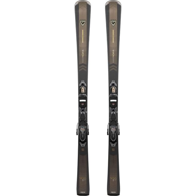 ROSSIGNOL NOVA 8 XPRESS / XPRESS W 11 GW B83 GREY BRONZE ski set
