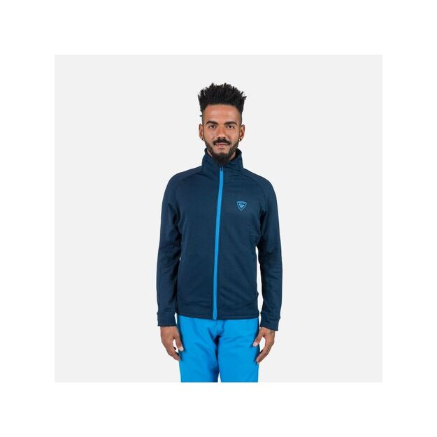 Rossignol Blackside Fleece Fz Navy Blue Sweatshirt
