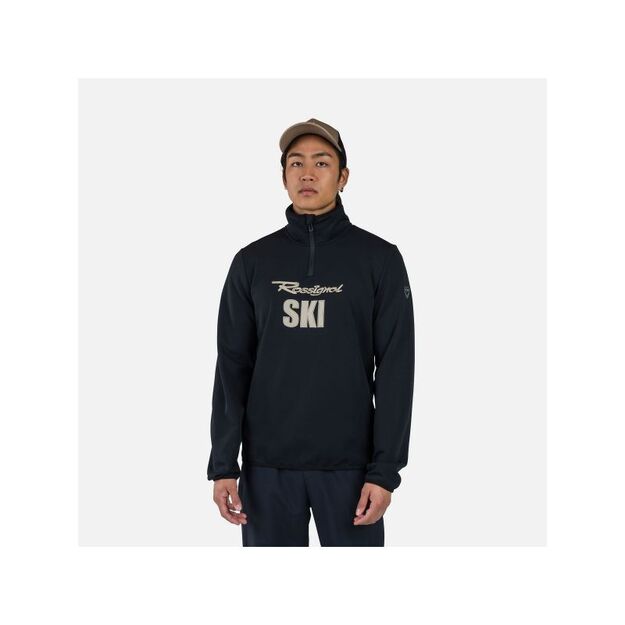 Rossignol Signature Ski Hz Fleece Sweatshirt Black