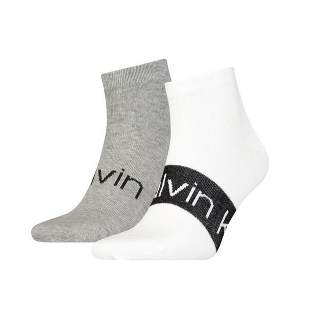 Calvin Klein Sneaker 2P Logo Ribb Socks 701218712001