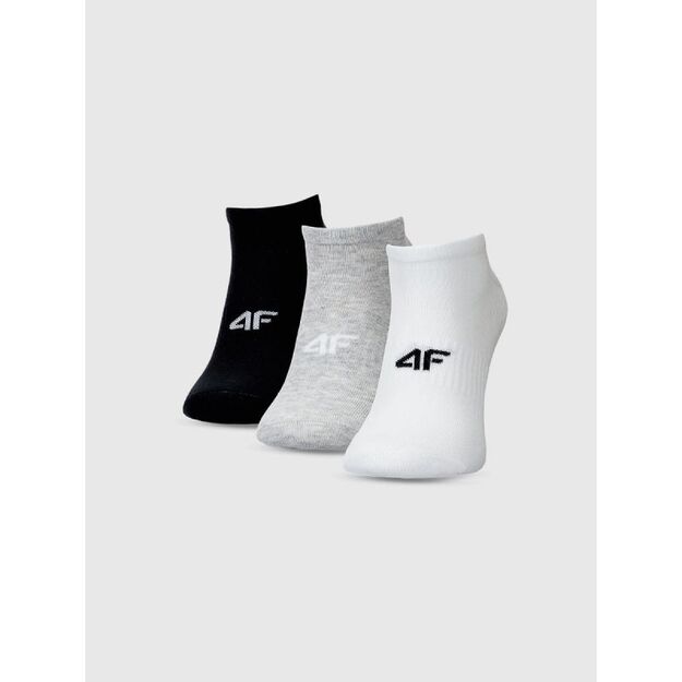 Men\ s casual ankle socks (SET OF 3) 4F 4FWMM00USOCM442-94S