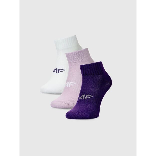 Girls\  casual ankle socks (SET OF 3) 4F 4FJWMM00USOCF497-95S