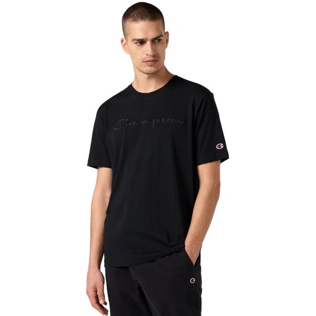 Men\ s Champion SS Tee Black 220273 KK001