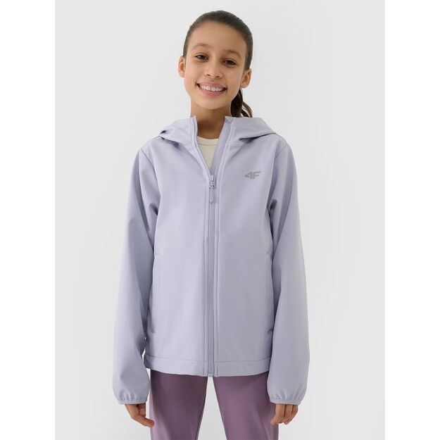 Girls\  windproof softshell jacket NeoDry 5000 4FJWSS25TSOFF305-27S
