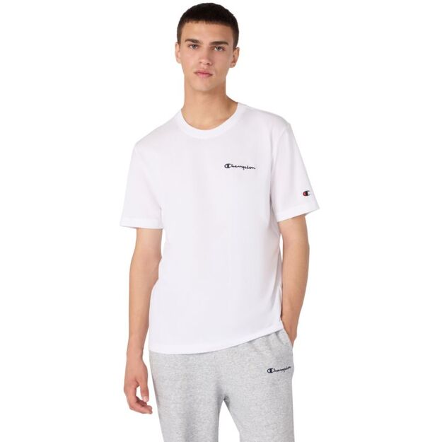 Men\ s Champion SS Tee white 221798 WW001