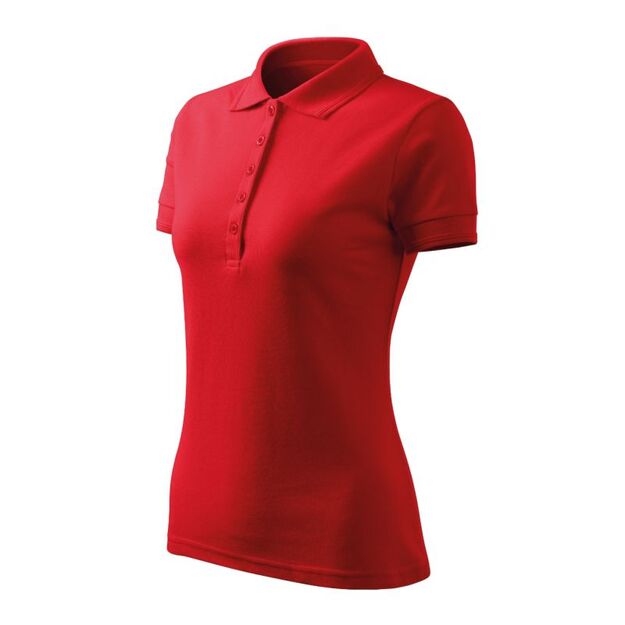 Malfini Pique Polo Free W MLI-F1007 red polo shirt