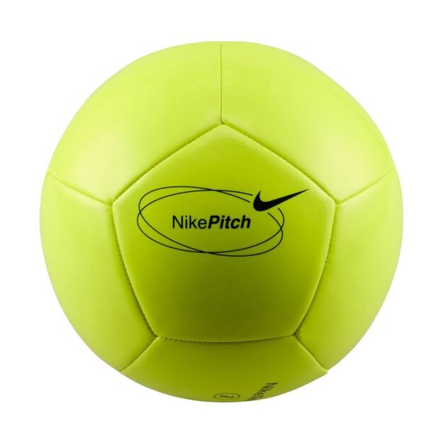 Nike Pitch Team 25 Yellow Soccer Ball HV6337 702