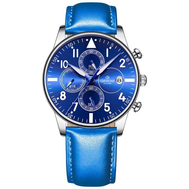 Men\ s Watch Giewont Chronograph Sapphire Blue GW5630-A5