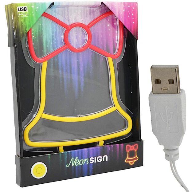 NEON LAMP BELL FIGURINE