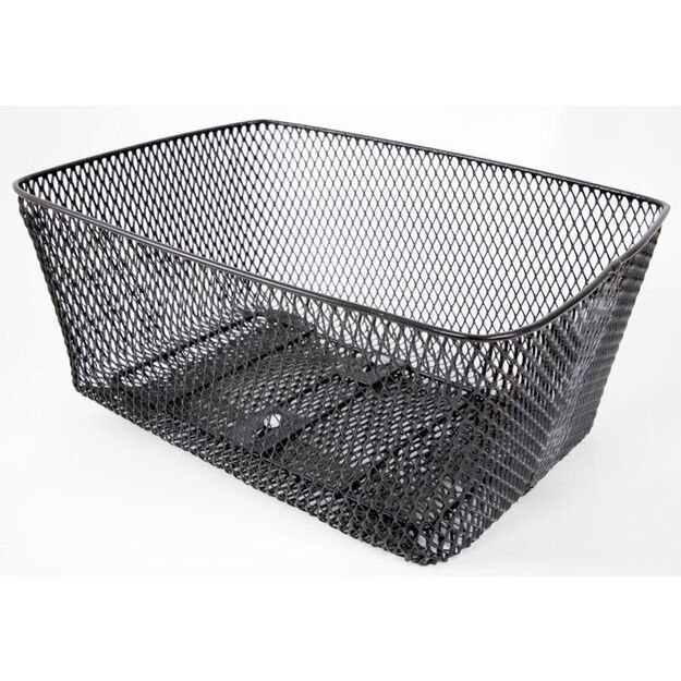METS Bicycle basket, bolt-on mesh rack