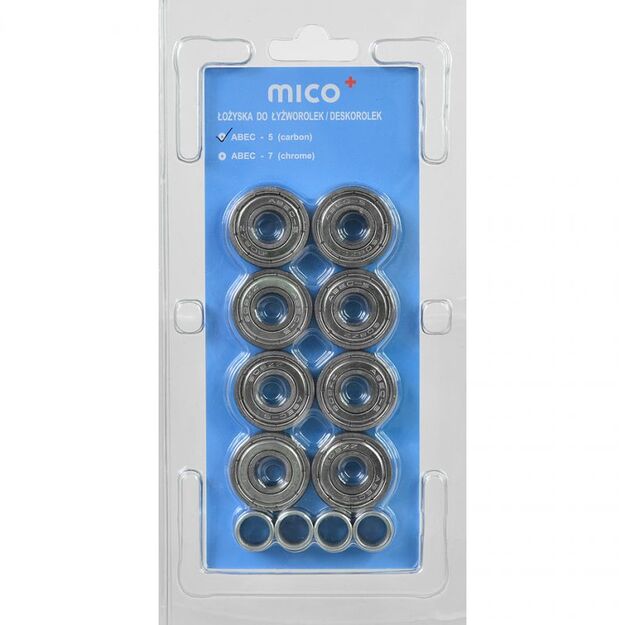 MICO ABEC-5 carbon bearings /8 pcs/