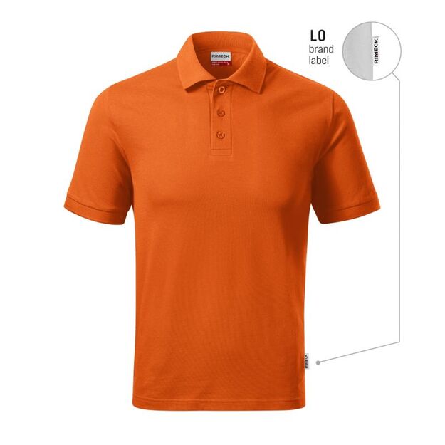 Men\ s Resist Heavy Polo Shirt (Orange 11 (brand label))