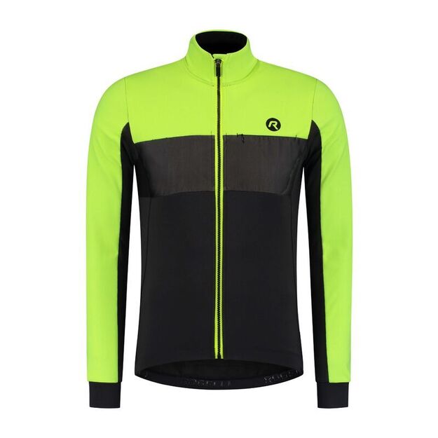 Rogelli winter jacket ATTQ black-fluorescent M