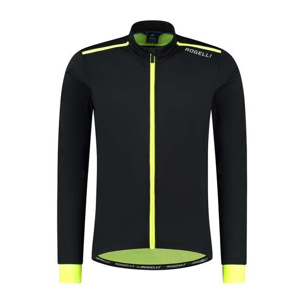 Rogelli CORE winter jacket black-fluorescent 152-164
