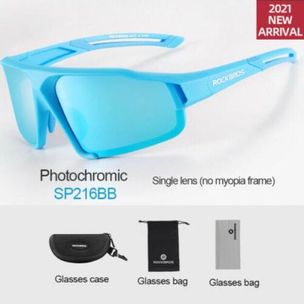 Rockbros cycling glasses SP216BB blue