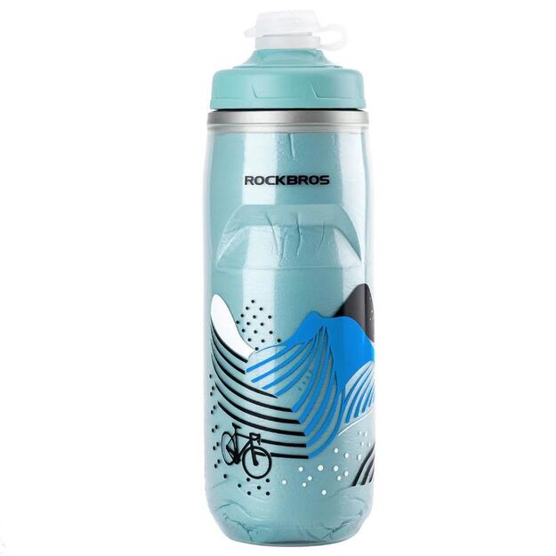 Rockbros thermal bottle 35210024001 blue