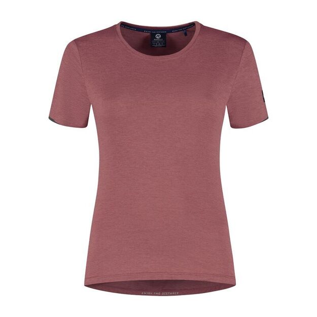 Rogelli d/b DISTANCE women\ s t-shirt burgundy XL